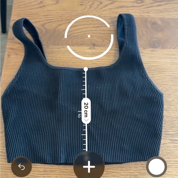 ARITZIA BLACK TANK - Picture 7 of 7